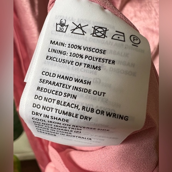 NWT Rome‎ Diamonte Slip Dress in Blush Pink - Size 8 - Picture 12 of 13